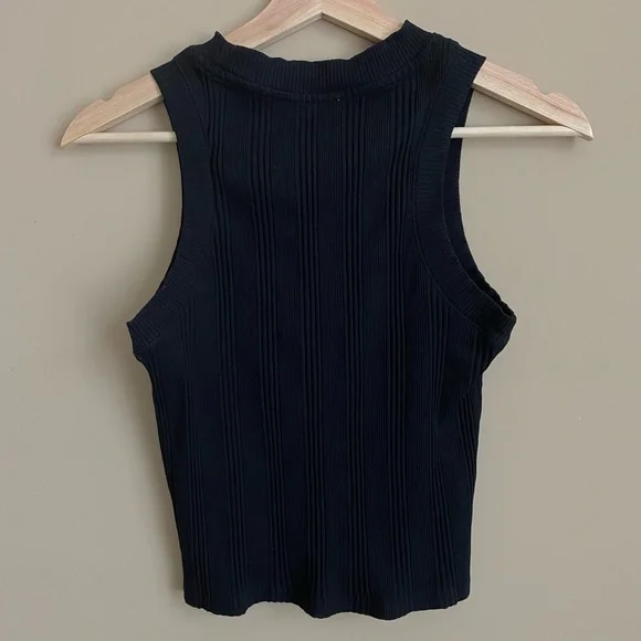 Zara Ribbed Tank Top - Picture 2 of 4